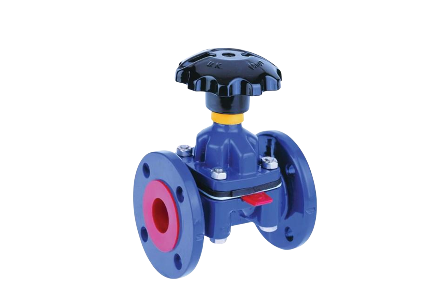 Saunders diaphragm valve tipe A Weir design untuk media korosif